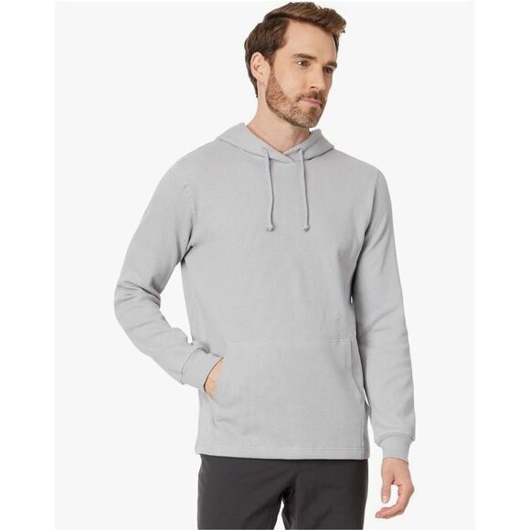 The North Face Waffle Hoodie Men’s XXL Gray - Picture 1 of 14